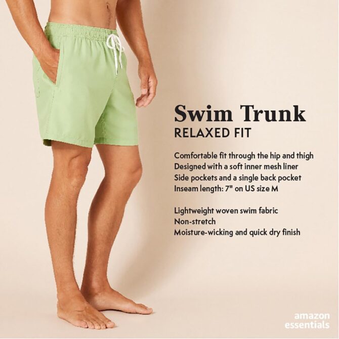 Men's 7" Quick-Dry Swim Trunk - Image 2