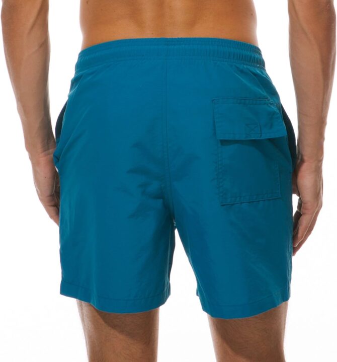 Men's Swim Trunks Quick Dry Beach Shorts with Pockets - Image 2